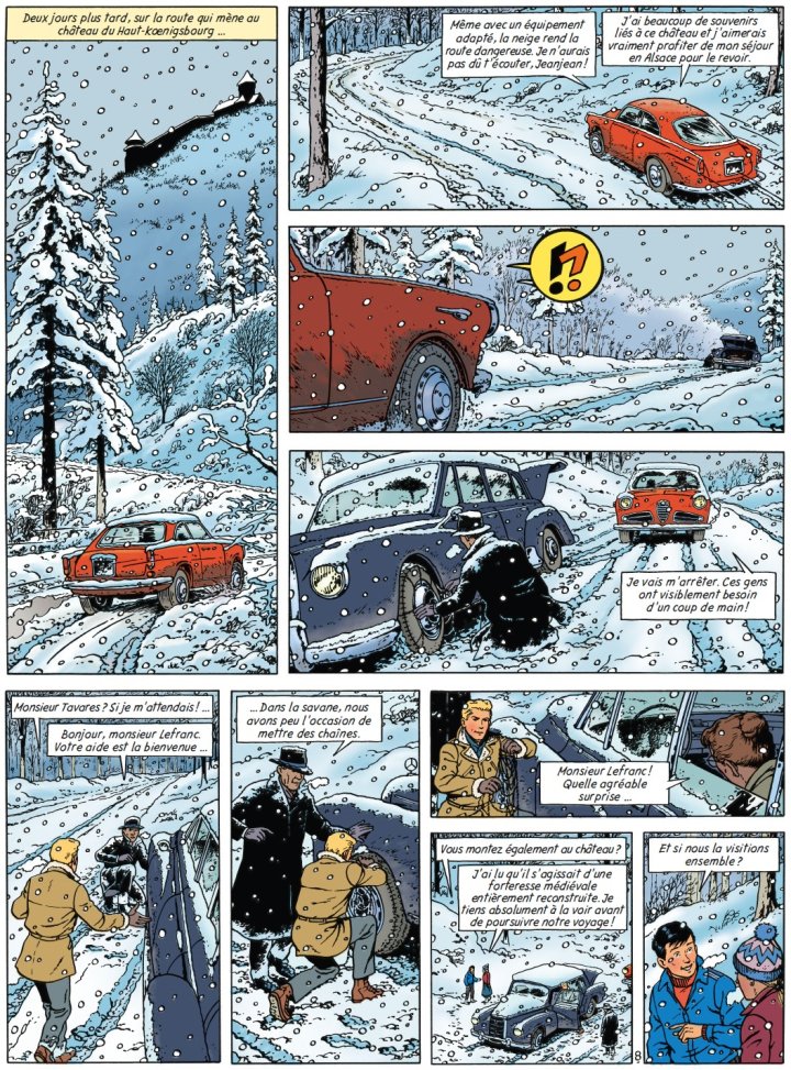 Seiter Et Regric Lefranc Comme Journaliste Lefranc Visite Actuabd